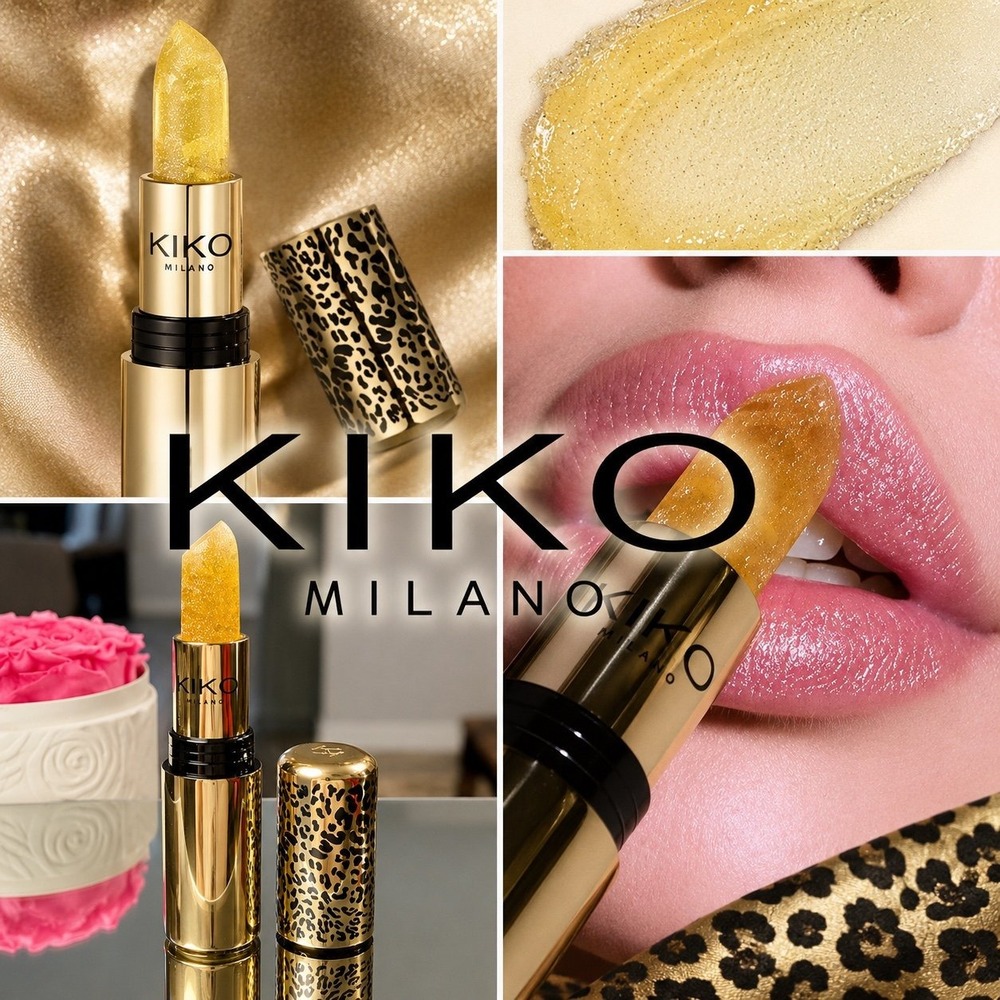 Just Cavalli X Kiko Milano Wild Beats Solid Lip Oil NEW